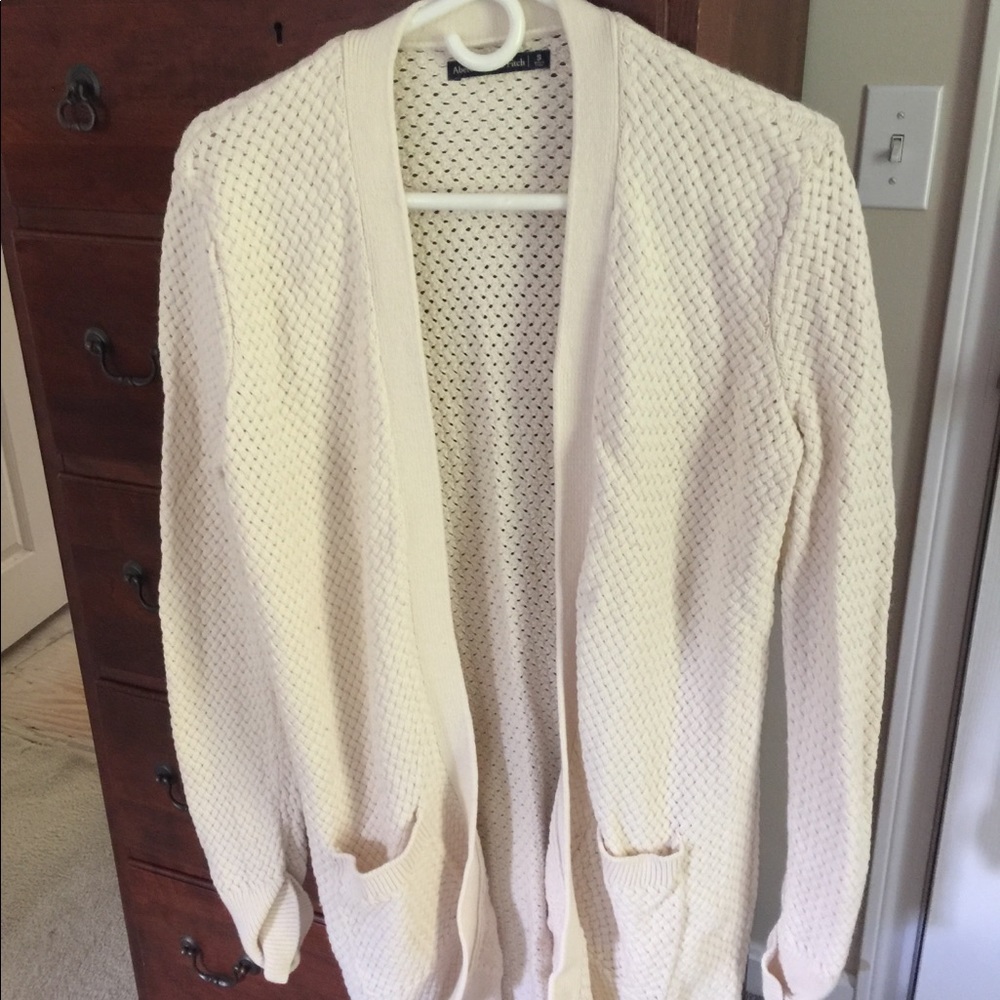 Heavy cotton cardigan